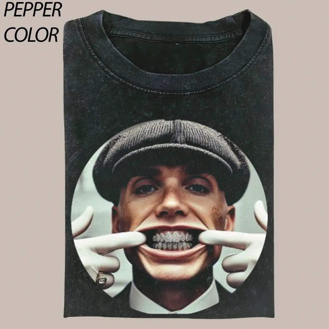 Tommy Shelby Drill Graphic Tees,  Peaky Blinders Vintage Graphic Tee, Retro 90s T-Shirt, Funny Meme Movie Shirt, Unisex Cotton Crewneck T-Shirt Menswear Womenswear Streetwear Top Summer