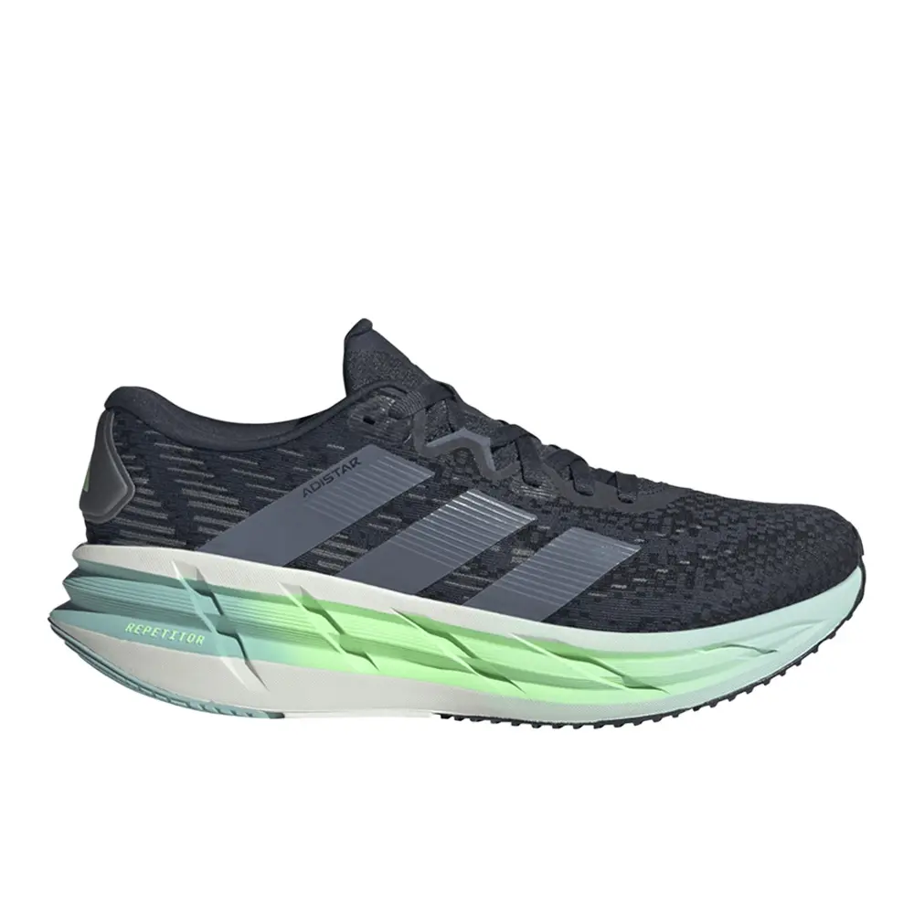adidas Mens Adistar 4 Running Sneakers Shoes - Black