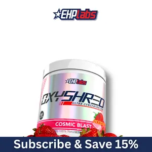 EHPlabs OxyShred Ultra Concentration Pre Workout Powder - 150mg Caffeine, sugar free, Vegan-Friendly, Gluten-Free, Men and Women Health Fitness Supplements, Clean Natural Energy, Edible product for optimum performance Dietary