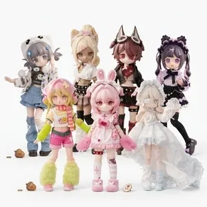 Electronic Virtual Pet 1/12 BJD Blind Box Action Figure Doll Figurine Decor for Girls Birthday Gifts for Girls -Perfect New Year Gift, Unique HolidayHome & Office Decorations