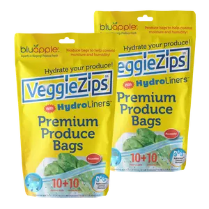 VeggieZips with HydroLiners 20PK