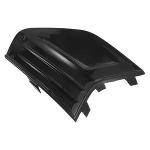 Front Left Fog Light Grille Cover Trim Fog Lamp Grille for Ford Fusion 2019-2020 Gloss Black