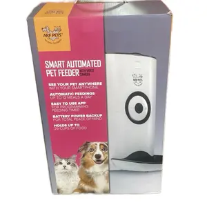 NEW IN BOX Arf Pets Smart Automatic Pet Feeder with Wi-Fi, HD Camera & Video Recording with Easy App-Control