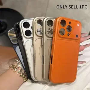 Seconds change to 17 large windows, suitable for Apple 17 mobile phone case iPhone16/15/14Plus magnetic case 13promax