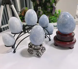 Blue-crystal egg Home Ornament
