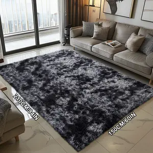 Fluffy Shag Area Rug for Living Room, Soft Plush Shaggy Carpet for Bedroom, Indoor Floor Rug for Kids, Aesthetic Home Decor for Cozy Spaces.