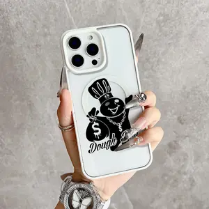 Dough Drip Magnetic MagSafe Snap Case for iPhone 16 Pro Max 15 Pro 14 13 12 Mini 11 XR XS Plus SE Shockproof Slim Protective Cover