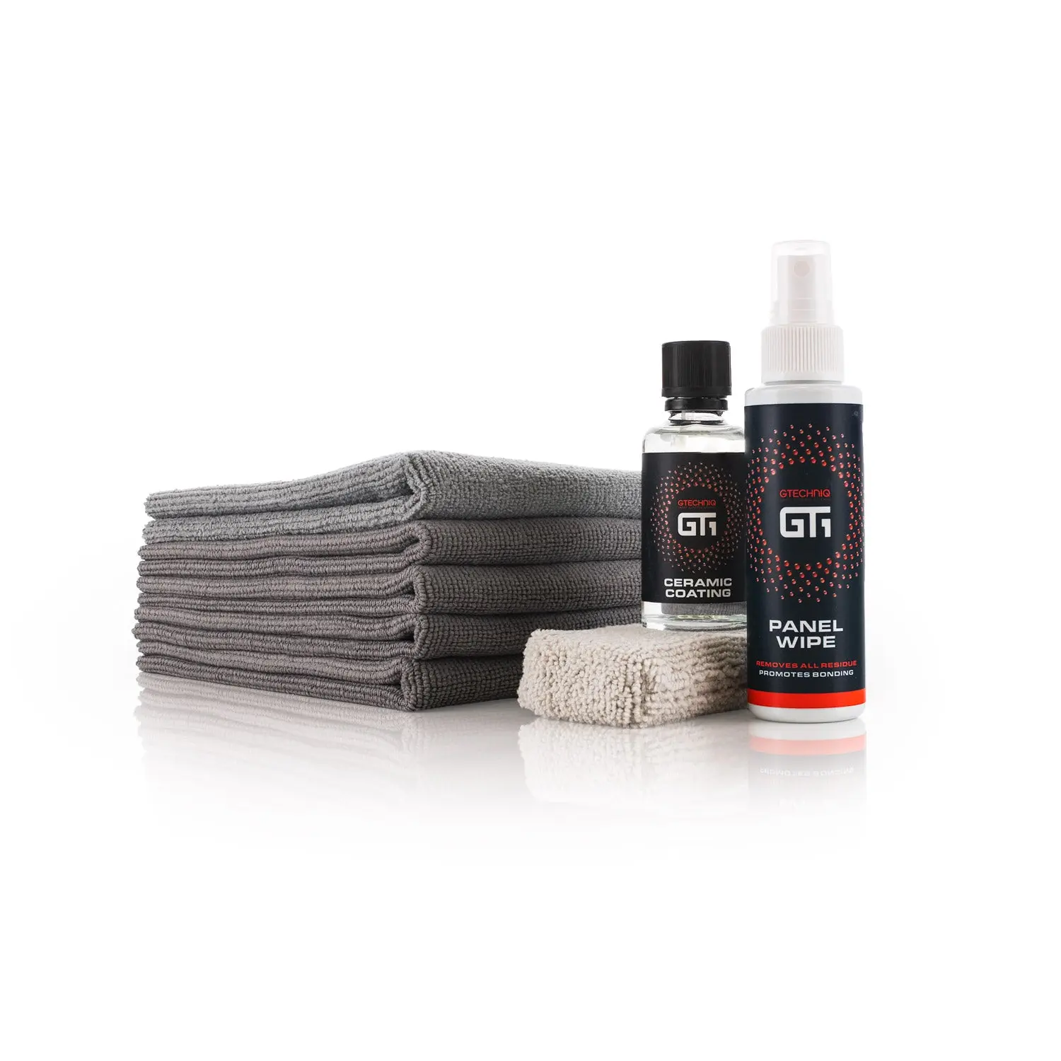 Gtechniq - GT1 Ceramic Coating for Cars - 9H Hardness, High Gloss, Scratch & UV Resistant, DIY Paint Protection Kit (Full Kit) Includes Microfibers, Panel Wipe, and Applicators