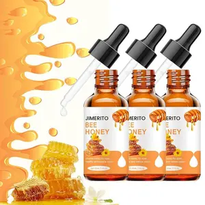 XIMONTH Genuine Honey Essence Eye Cleansing Hydrating Serum 3 Bottle Set: Long-lasting Moisture Anti-Eye Fatigue Soothing and Calming Lotion, Gentle Daily Use Refreshing Honey Eye Care Product, For Men and Women,  Effective within 7 days, 30ML X 3