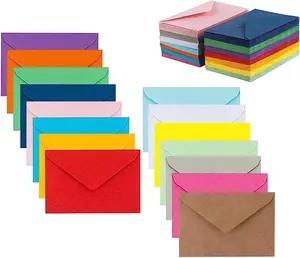 105 Pack Colorful Envelopes - 5" x 7" Assorted Colors, Perfect for Invitations, Birthday, Graduation, Baby Shower, Greeting Cards