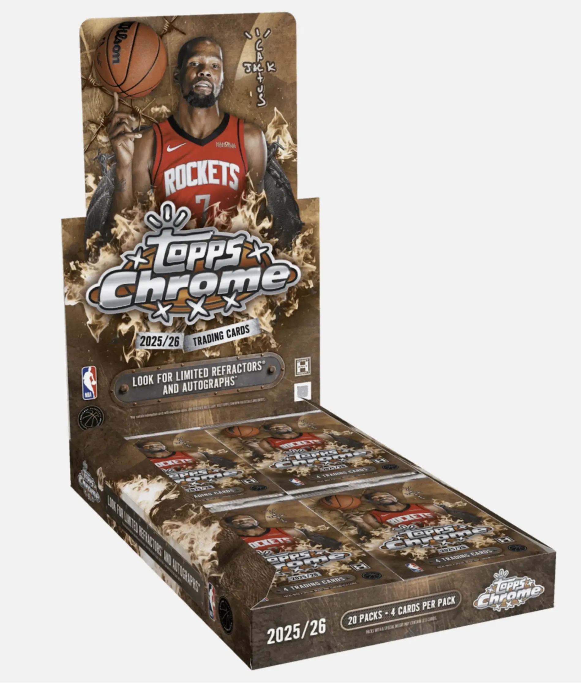 2025-26 Topps Chrome Cactus Jack Basketball Hobby