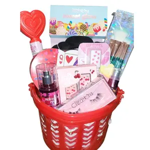 Pretty girl Valentines beauty basket