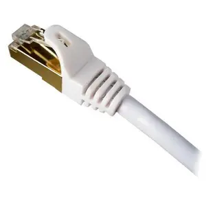 Cables Unlimited Cat7 Shielded 600Mhz Patch Cables 7 Feet White