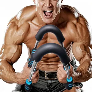 Chest Expander Professional 40-100 lbs Adjustable Portable Fitness Equipment - Multifunctional Home Chest and Shoulder Trainer, Detachable Upper Body Fitness Equipment