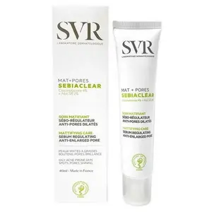 SVR Sebiaclear Mat+Pores Sebium-regulating Anti-Enlarged-Pore Cream 40ml/1.35oz