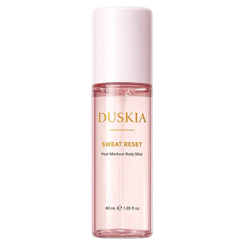 DUSKIA Sweat Reset Body Mist for Women, After Workout Refresh Spray, 40ml & 100ml, Lightweight Skin Mist for Gym, Travel & Daily Use