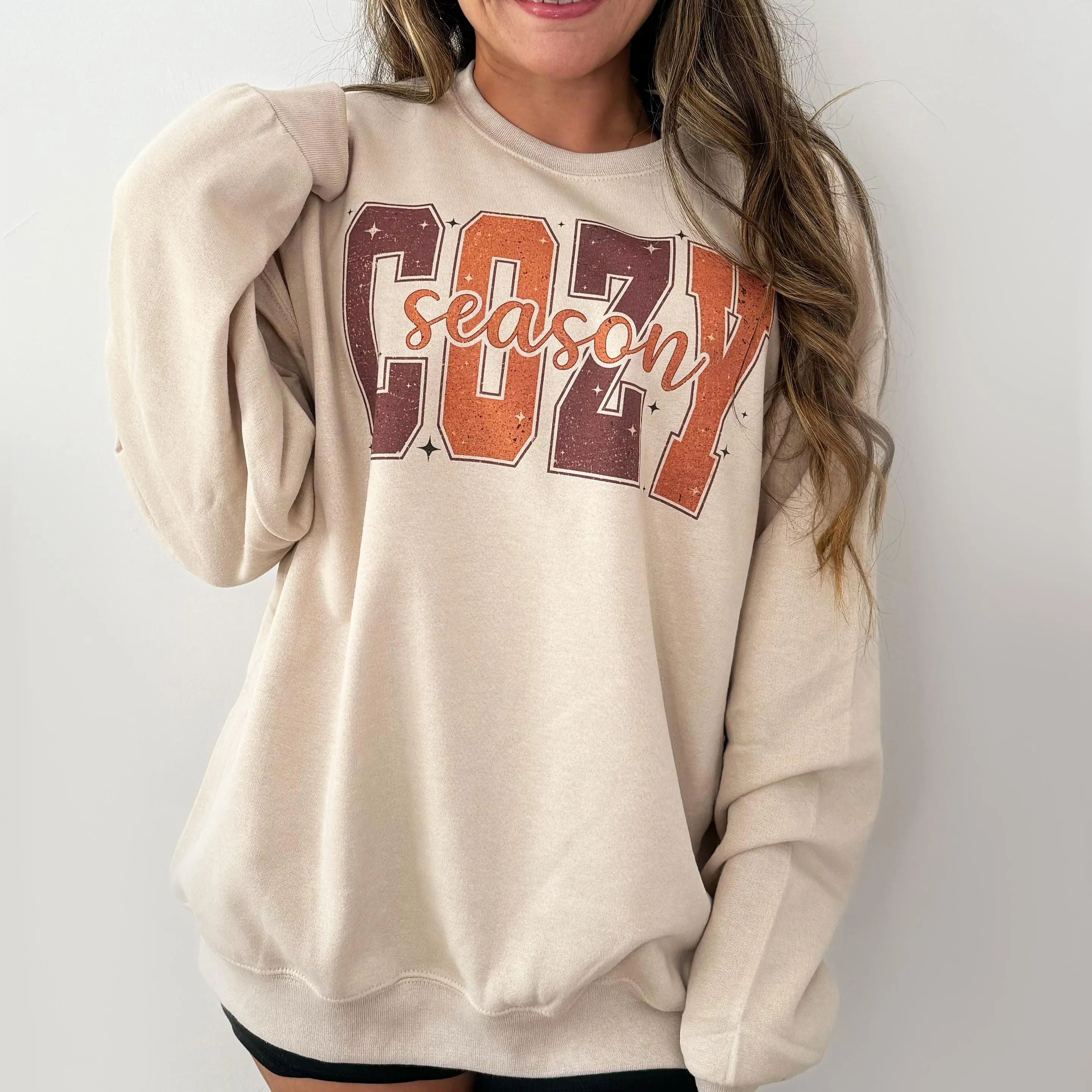 Cozy Season DTG Printed Sweatshirt or T-Shirt