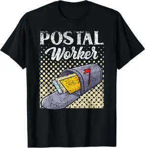 Postal Worker Mailman Mail Postman Courier T-Shirt