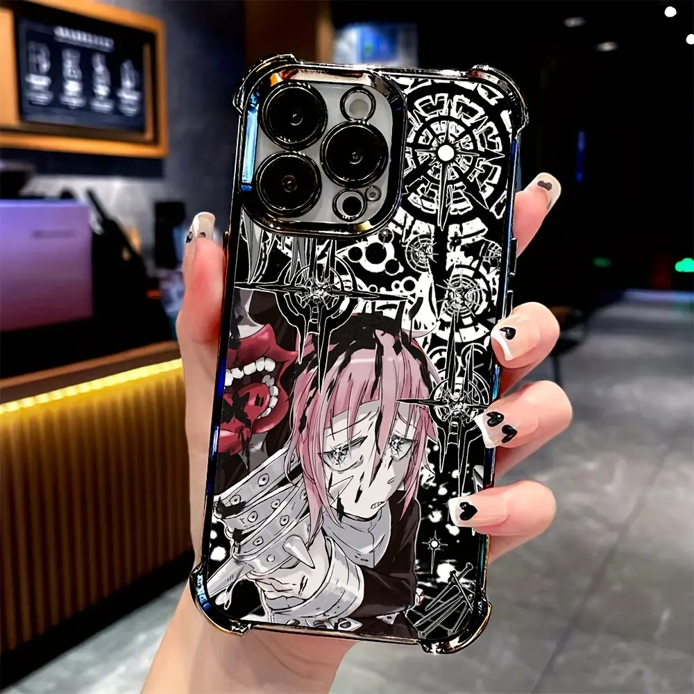 Anime Soul Eater Phone Case Compatible with iPhone 17, 16e, 16, 15, 14, 13,  12, 11,