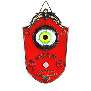 Animated Hanging Doorbell Halloween Decoration