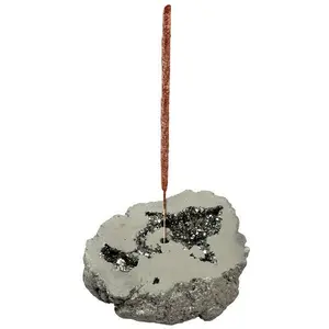 Geode Crystal Incense Holder / Burner