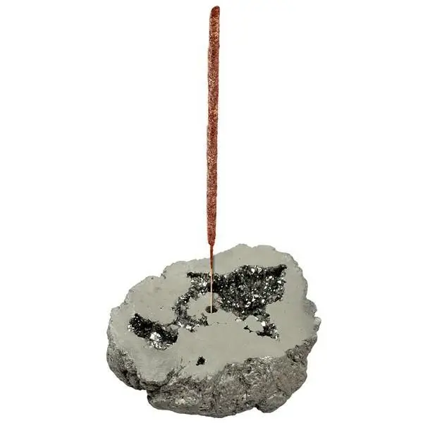 Geode Crystal Incense Holder / Burner