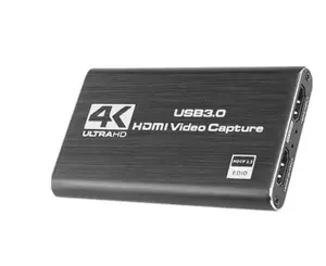 4K Game Capture Card USB3.0 1080P Capture Card Device For Streaming