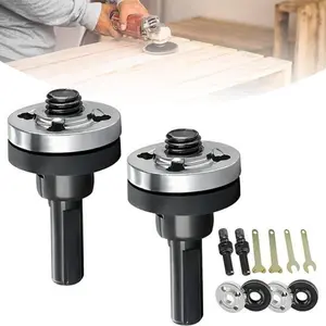 10-Piece Drill Angle Grinder Rod Set, Adjustable 10mm Rotating Drive Shaft Accessories, Includes Wrench, Fits Cutting Polishing Sponges