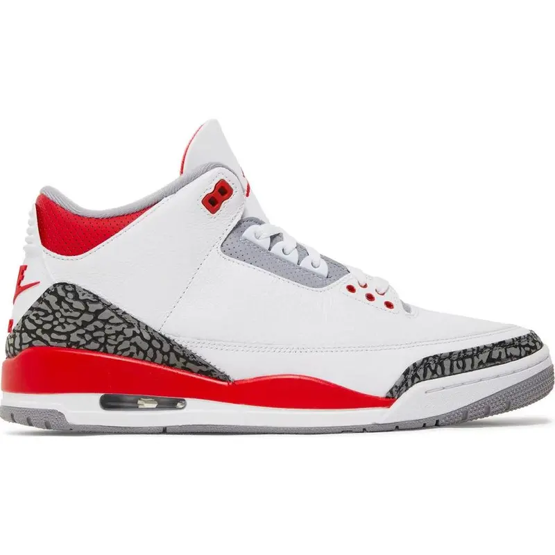 Jordan 3 Retro "Fire Red" - Authentic Design, High-Quality Fashion Sneakers