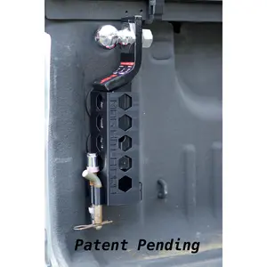 Mag Hitch Pro - 360-lb Magnetic Hitch/Pin Holder for Trucks, Zero Drilling, Universal Compatibility, Secure Storage, Patent Pending
