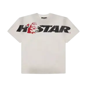 HELLSTAR CARTOON LOGO TEE WHITE/RED