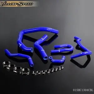 Fit For 92-00 Honda Civic Typer EK EG B16A B18C B20B Blue Silicone Radiator Hose