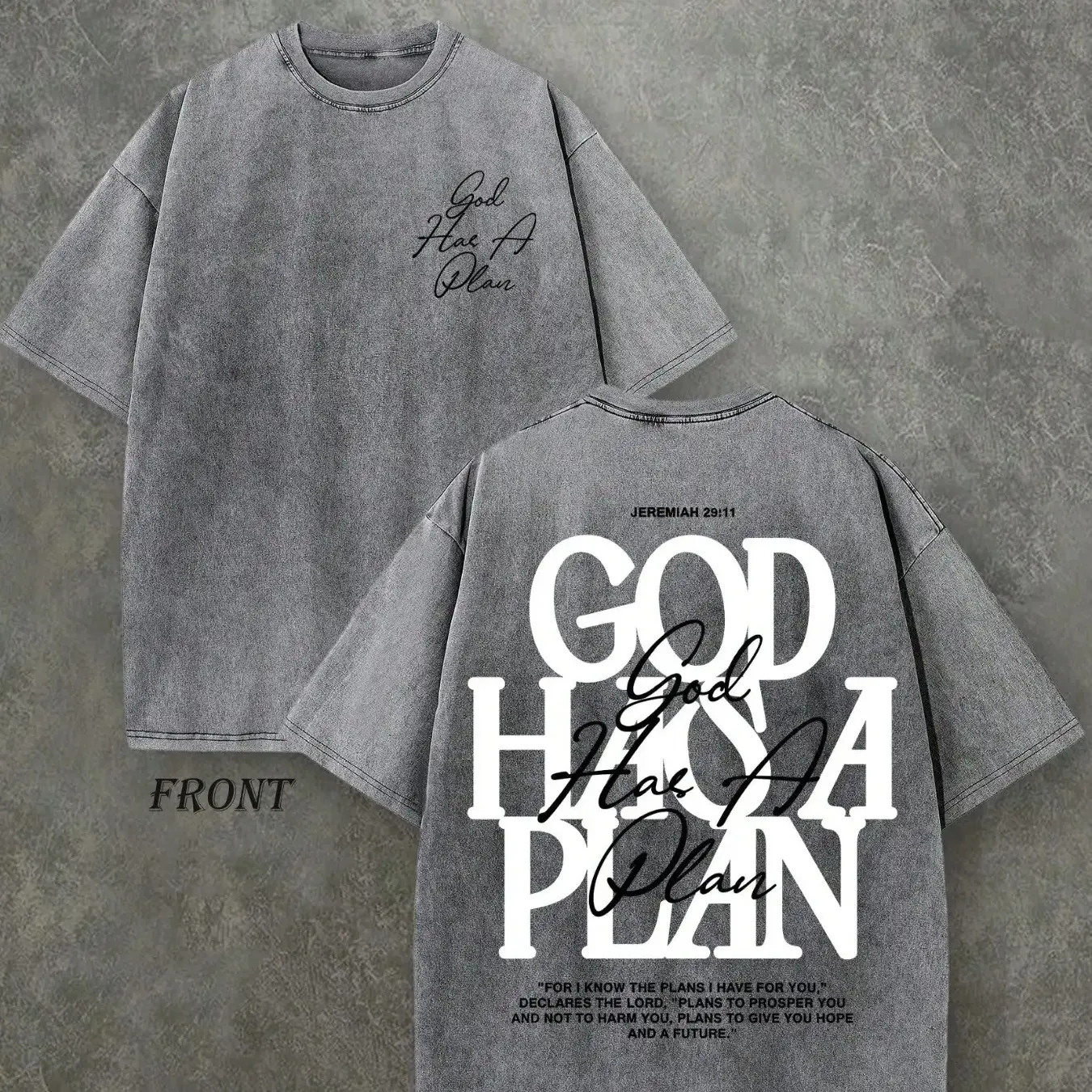 Washed- Gray