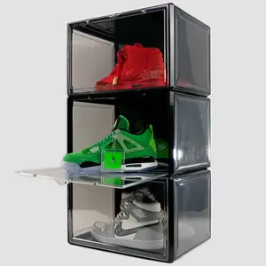 Premium Sneaker Storage Containers Drop Side