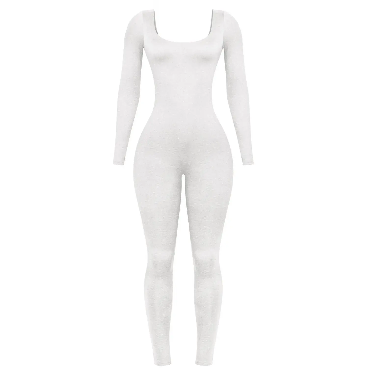 White - Tresser Double Lined Buttery Soft Jumpsuit