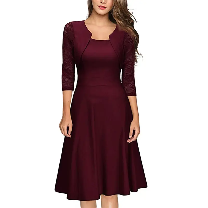 burgundy long sleeve dress - TikTok Shop burgundy long sleeve dress - TikTok Shop