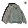 Men’s heavyweight acid-wash pure cotton hooded sweatshirt; women’s and men’s same style, suitable for autumn and winter wear.,clothes for back to school,first day of school outfits