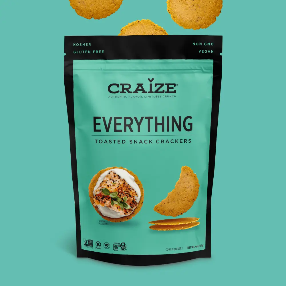CRAIZE EVERYTHING CRACKER CRISPS