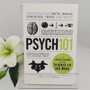 New-Psych 101: Psychology Crash Course Book - Mind Science Basics, Facts, Tests, Pavlov to Perception - Self Improvement Journal Series Tutorial (Psychology, Learning Focus)