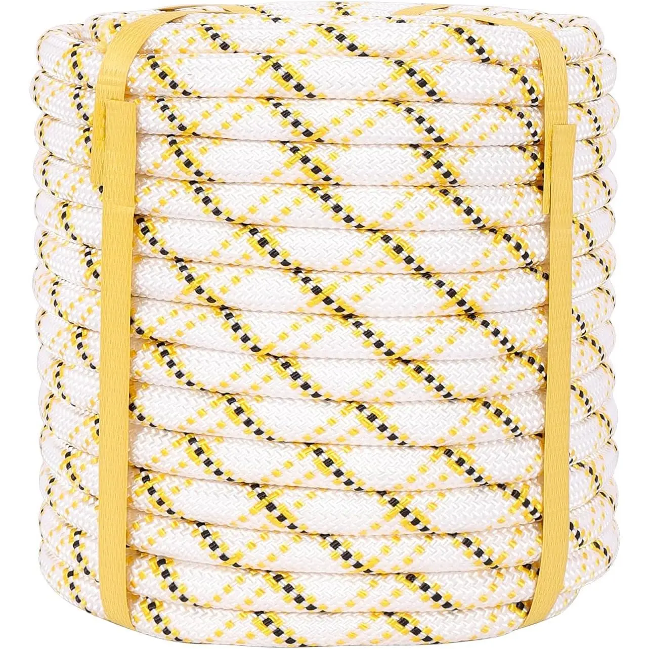 Arborist Rope Climbing Rope 1/2 Inch Tree Rope 48 Strands Bull Rope for Construction Climbing Swing Sailing