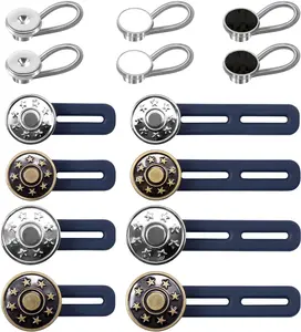 Pants Button Extender Shirt  Extenders: 8 count Jeans   Button for Mens and Women - 6  Extenders Dress Shirts