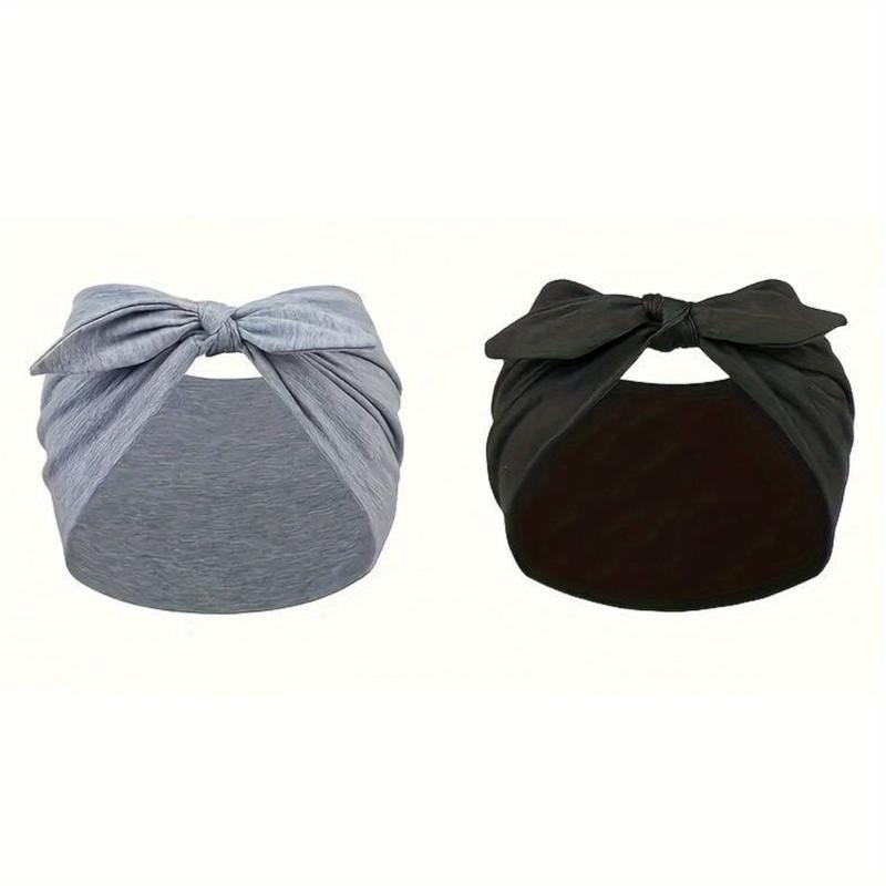 4pcs Women'S Elastic Headbands - Elastane, Solid Colors (Black, Brown, Green, Beige, Leopard Print, Gray) with Turban Twist Knot Design, Versatile for Sports & Daily Use, All-Season Comfort, Versatile Headwear | Stylish Headbands | Comfortable Fit 4pcs Women'S Elastic Headbands - Elastane, Solid Colors (Black, Brown, Green, Beige, Leopard Print, Gray) with Turban Twist Knot Design, Versatile for Sports & Daily Use, All-Season Comfort, Versatile Headwear | Stylish Headbands | Comfortable Fit