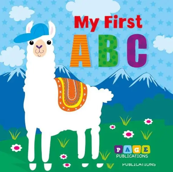 My First ABC Art Paperback Picture Book - Early Learning Book for Toddlers