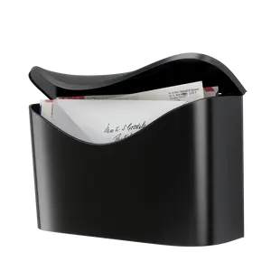 Umbra Postino Mailbox with Lid, Ideal for Organizing Letters and Documents