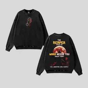 Red Rising Oversize Lightweight Cotton Washed T-Shirt Tanktop Rise for Mars Design Clothes, Dystopian Sci-Fi Fan Apparel, Unisex Booktok Gift