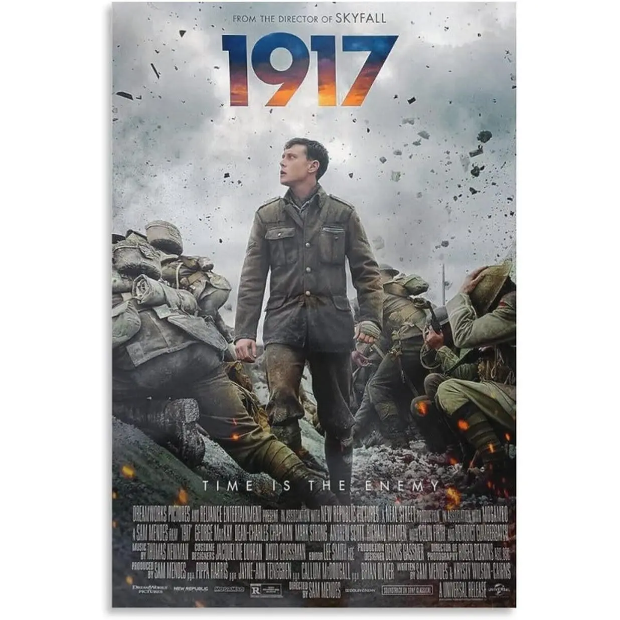 1917 Movie Poster (11) Picture Print Wall Art Poster Painting Canvas Posters Artworks Gift Idea Room Aesthetic