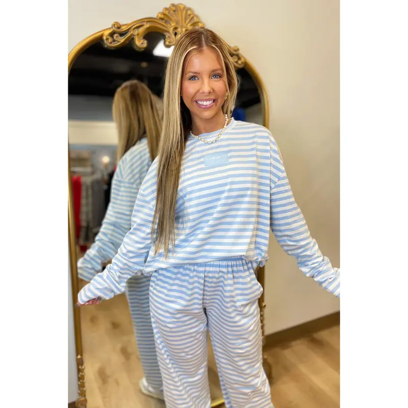 black and gray striped long sleeve - TikTok Shop