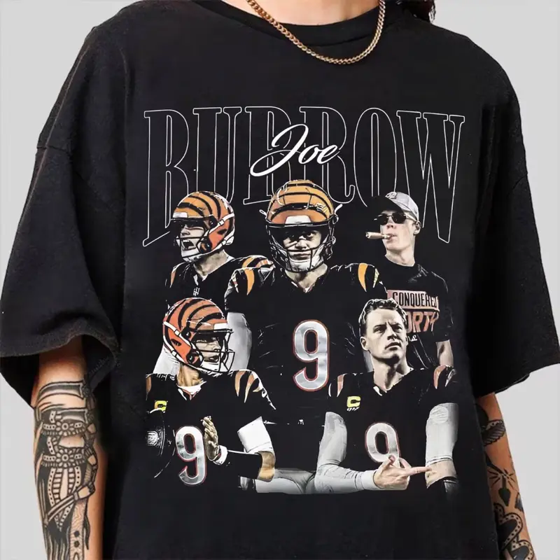 Joe Burrow Vintage Bootleg Shirt, Joe Burrow Shirt LSU, Football Sweatshirt, Hoodie, Game Day Sweatshirt, Graphic Tees