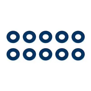Team Associated 7.8x3.5x0.5mm Aluminum Hub Spacer Washers – Blue (10) – Part 31387