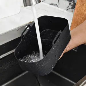 1 pack Silicone Air Fryer Divided Tray, Non-Stick Rectangular Baking Pan, Heat-Resistant, Easy Clean, for Air Fryer Oven Microwave, Home Cooking Tool
